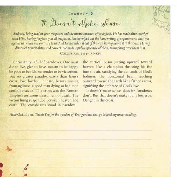 FINAL SALE NEW: Hello God…It’s Me - 365 Day Devotional Journal - Picture 4 of 5